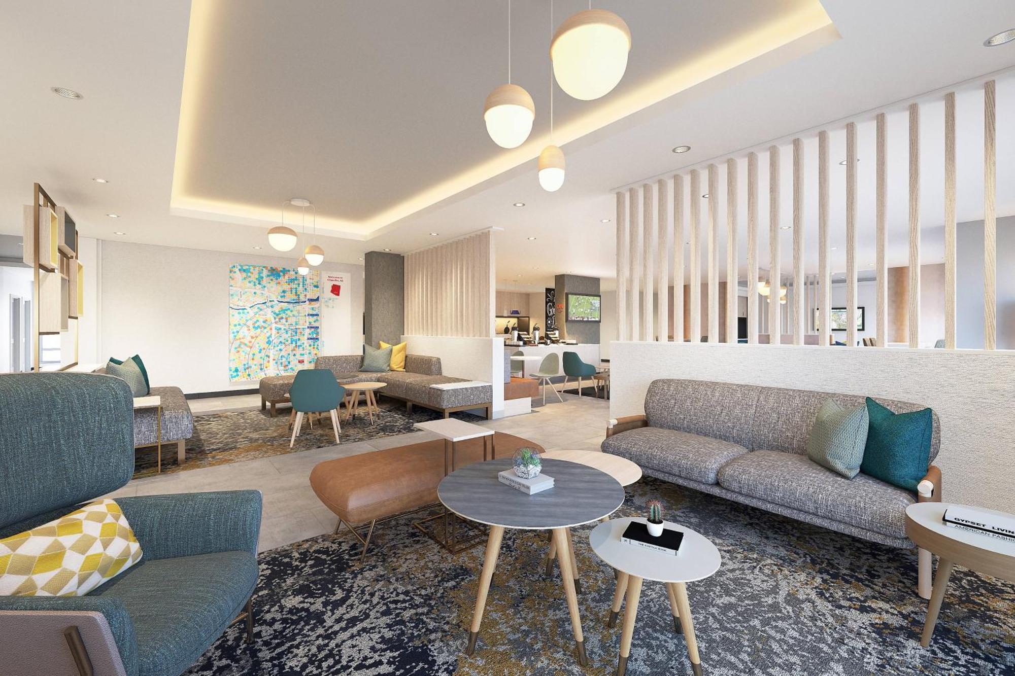 Towneplace Suites By Marriott Calhoun Buitenkant foto